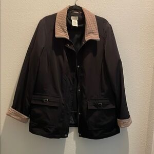 Classic Elements Black and Tan Utility Jacket